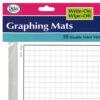 ERSDD-211447_2.jpg Write-On-Wipe-Off Graphing Mats, Set of 10
