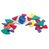 Easyshapes Foam Fraction Circles, 51 Pieces Per Set, 6 Sets