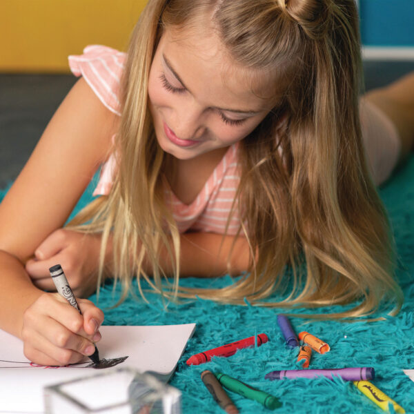 Soybean Crayons, Large, 8 Colors Per Pack, 6 Packs