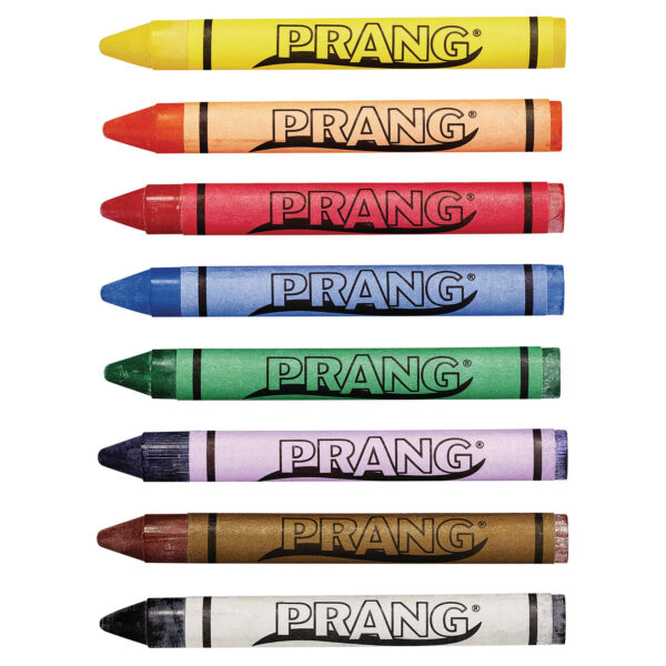 Soybean Crayons, Large, 8 Colors Per Pack, 6 Packs