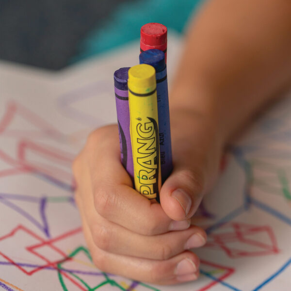 Soybean Crayons, Large, 8 Colors Per Pack, 6 Packs