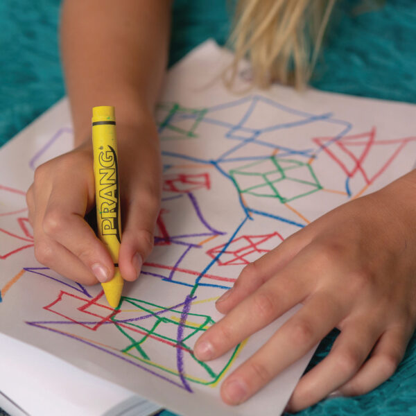 Soybean Crayons, Large, 8 Colors Per Pack, 6 Packs