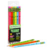 My First Tri-Write Wood-Cased Pencils, Neon Assorted, 12 Per Pack, 2 Packs