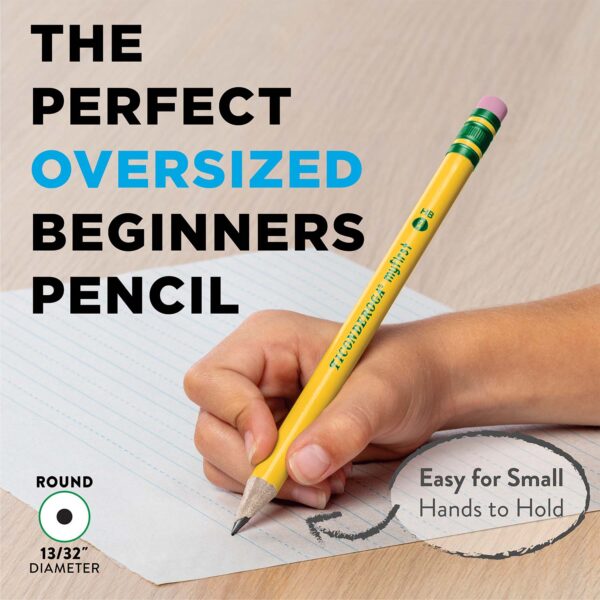 Beginners Pencils with Eraser, 12 Per Pack, 2 Packs