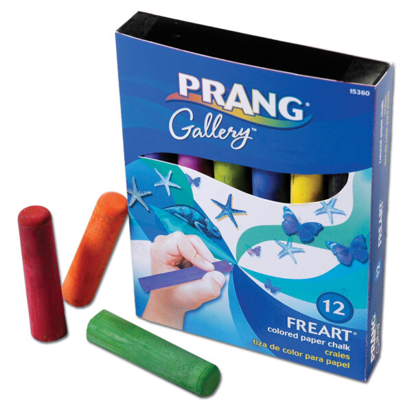 ERSDIX15360.jpg Freart Artist Chalk, 12 Colors