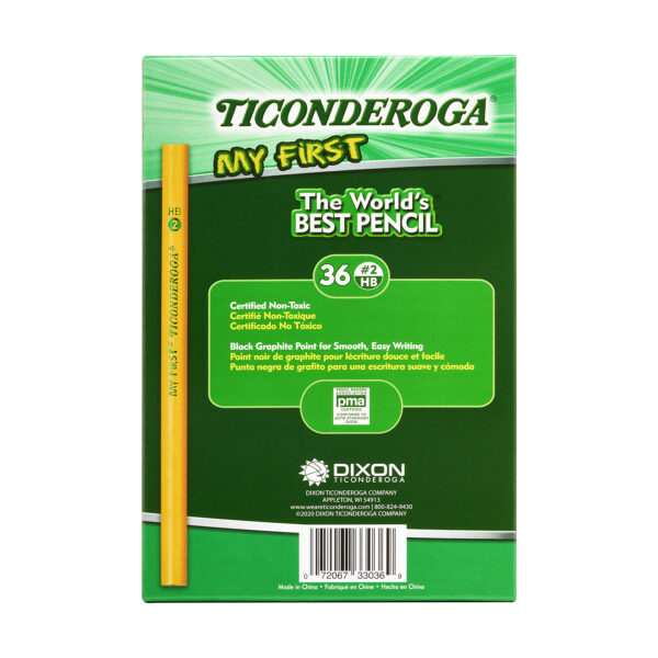 My First Ticonderoga Pencil without Eraser, 36 Count