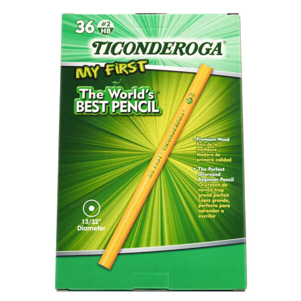 My First Ticonderoga Pencil without Eraser, 36 Count