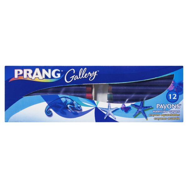 Payons Watercolor Crayons, With Brush, Assorted Colors, 12 Per Set, 2 Sets