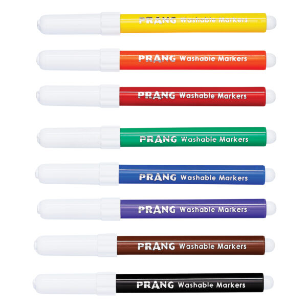 Art Markers, Washable Master Pack, 8 Colors, 96 Markers