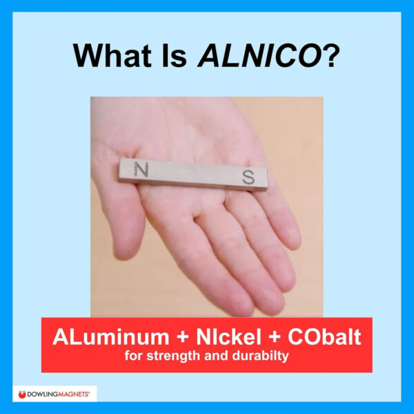 Alnico Bar Magnets, 3", N-S Stamped, 2 Per Pack, 2 Packs