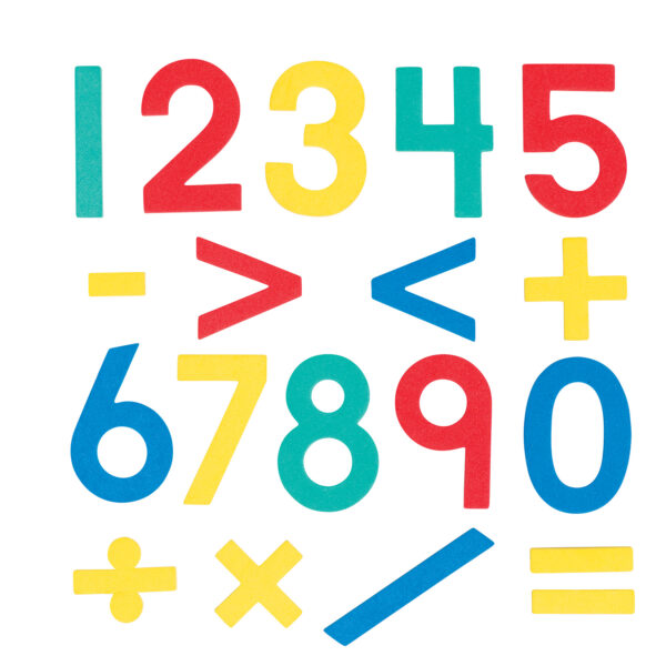 Foam Fun! Number Magnets, 80 Per Pack