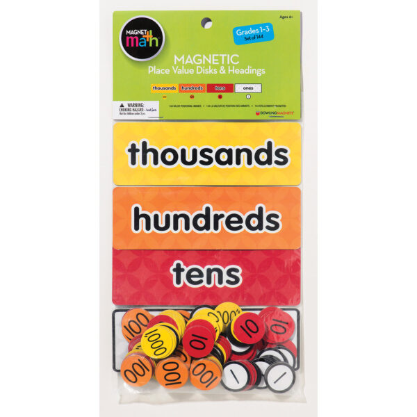 ERSDO-732159_3.jpg Magnetic Place Value Disks & Headings: Grades 1-3