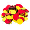 Magnetic Two-Color Counters, 200 Per Pack, 2 Packs