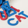 Foam Fun Uppercase Red & Blue Magnet Letters, Set of 112