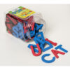 Foam Fun Uppercase Red & Blue Magnet Letters, Set of 112