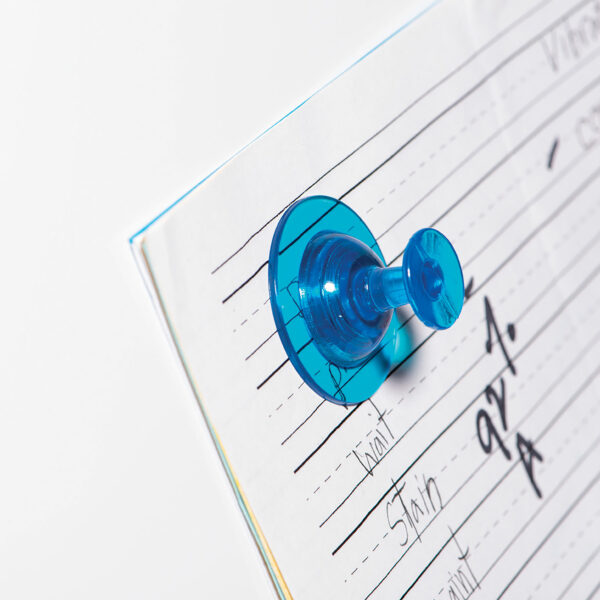 Magnet Tools Big Push Pin Magnets, 6 Per Pack, 3 Packs