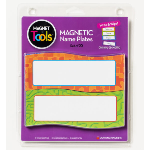 ERSDO-735205.jpg Magnetic Name Plates, Pack of 20