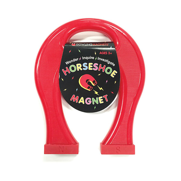 8" Giant Horseshoe Magnet, Pack of 3