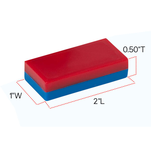 Hero Magnets: Big Block Magnets, 12 Per Pack, 2 Packs