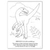 Dinosaurs Coloring Book, Pack of 6