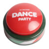 Dance Party Button, Holiday, Pack of 8