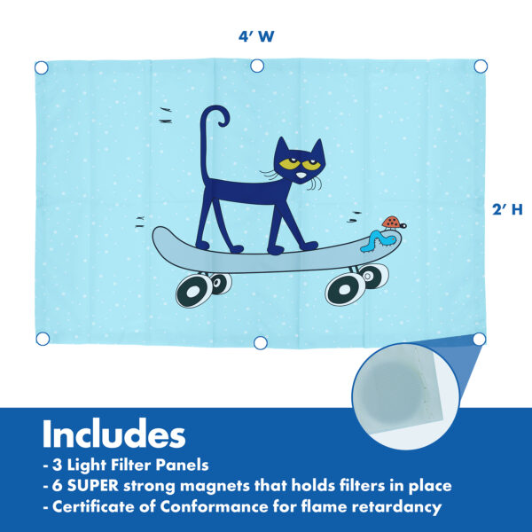 Pete the Cat Calming Light Filters, Pack of 3