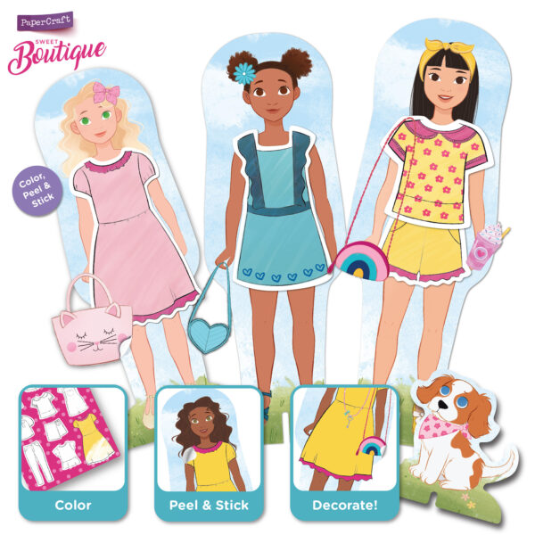 PaperCraft Sweet Boutique Paper Dolls