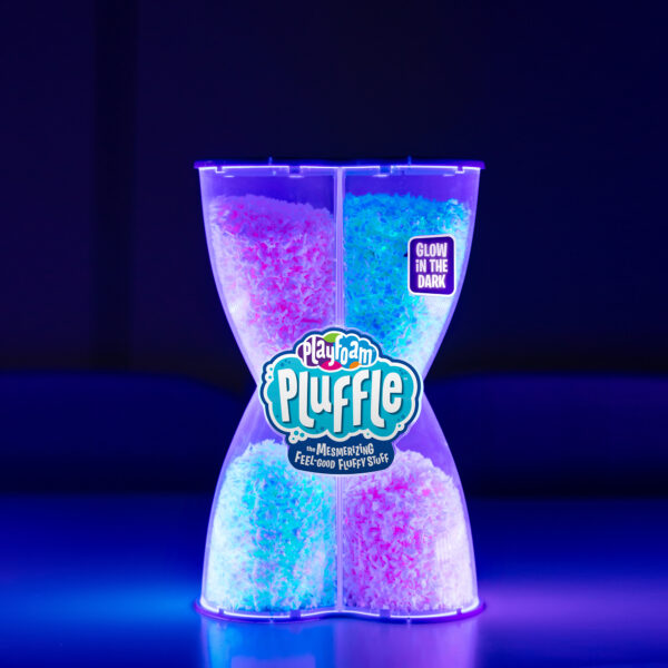 Playfoam Pluffle Twist Glow-in-the-Dark, 3 Packs
