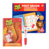 Hot Dots First Grade Essentials Reading & Math Workbook