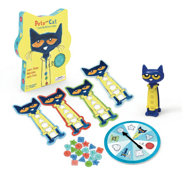 Pete the Cat I Love My Buttons Game