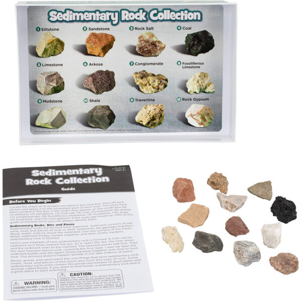 GeoSafari Complete Rock, Mineral, & Fossil Collections, Set of 57