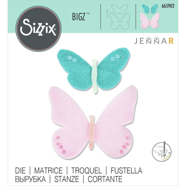 Bigz Dies, Textile Butterflies