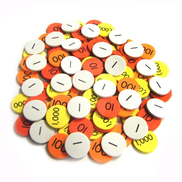 ERSELP626655.jpg Small Group Set of Place Value Discs, 600 Discs