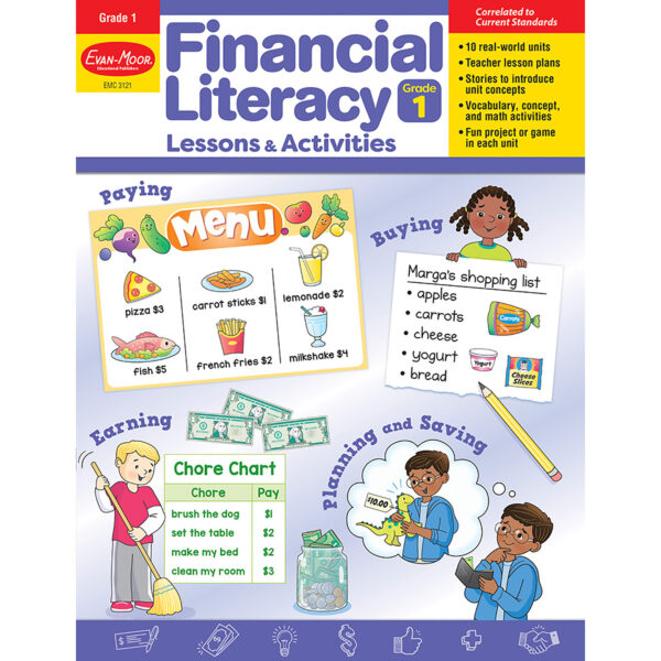 ERSEMC3121.jpg Financial Literacy Lessons & Activities, Grade 1