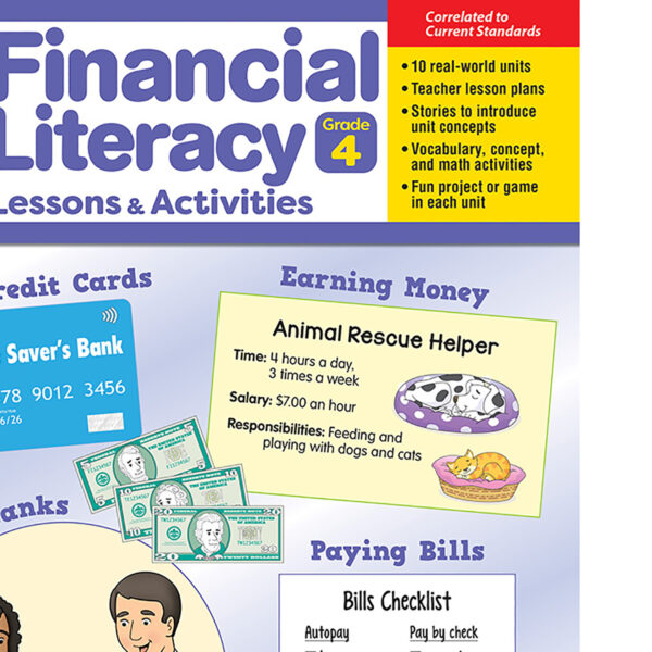 ERSEMC3124_1.jpg Financial Literacy Lessons & Activities, Grade 4
