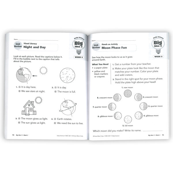 Daily Science Book, Grade 1