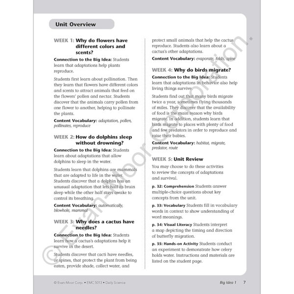 Daily Science Book, Grade 3