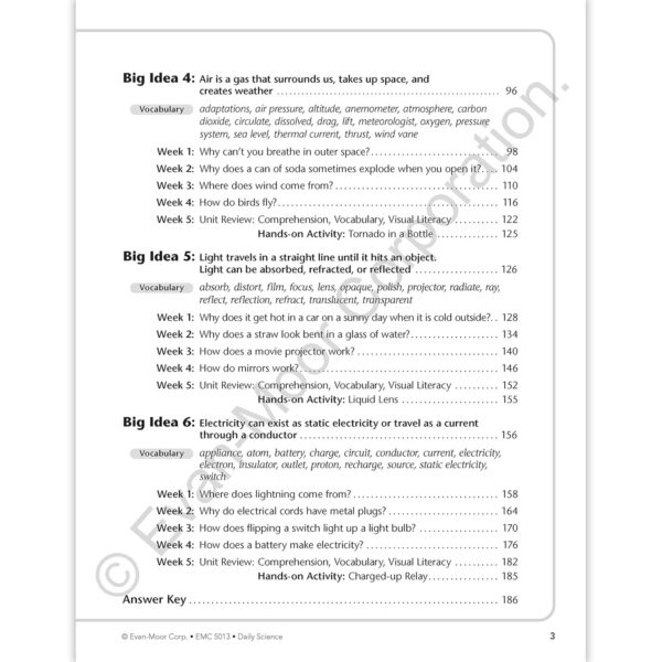 Daily Science Book, Grade 3