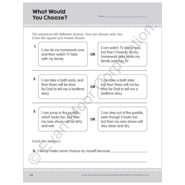 Social and Emotional Learning Activities, Grades 1-2