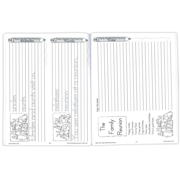 Daily Handwriting Practice Book: Traditional Manuscript