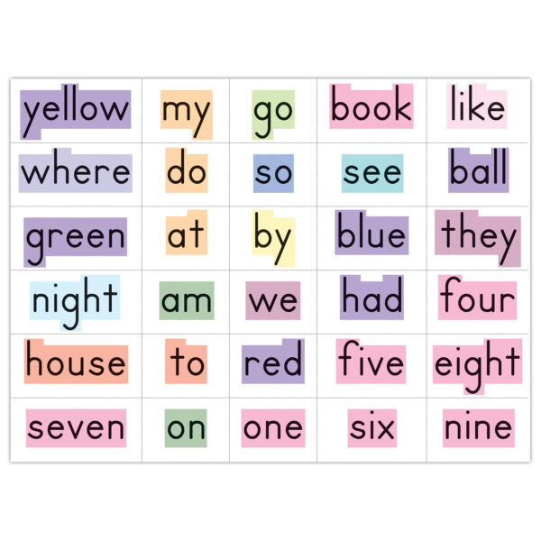 Sight Words in a Flash Word Walls, Grades K-1
