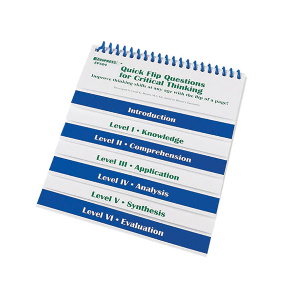 Questions for Critical Thinking Quick Flip Resource, Pack of 4