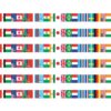 International Flags Spotlight Border, 36 Per Pack, 6 Packs
