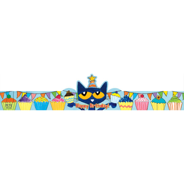 Pete the Cat Happy Birthday Crowns, Pack of 30