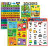 Pete the Cat® Early Learning Small Poster Pack Pete the Cat Early Learning Small Poster Pack, 11" x 15-3-4", Pack of 12