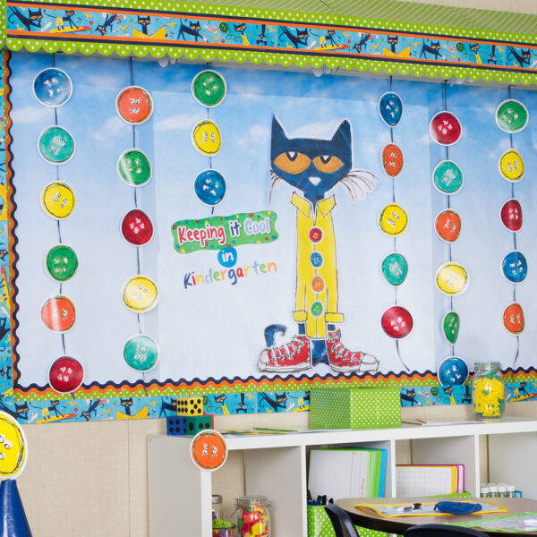 Pete the Cat Keeping It Cool In...Bulletin Board Set