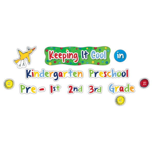 Pete the Cat Keeping It Cool In...Bulletin Board Set