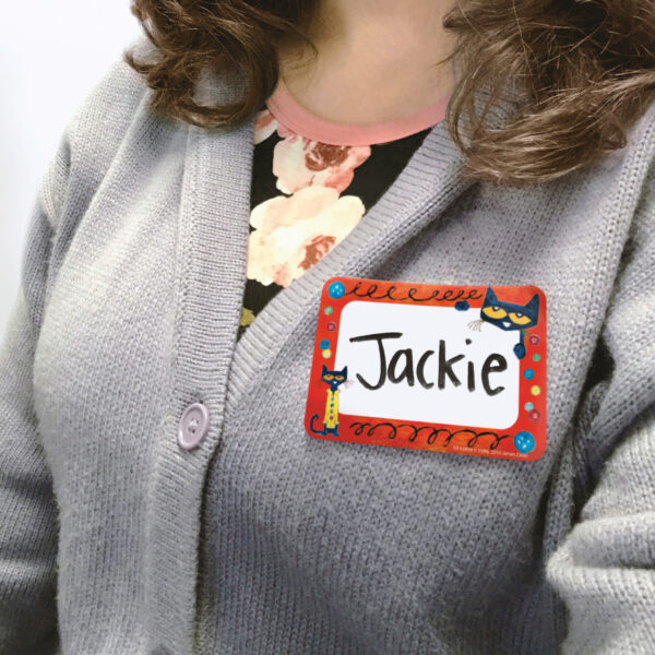 Pete the Cat Name Tags- Labels, 36 Per Pack, 6 Packs