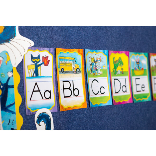 Pete the Cat Alphabet Bulletin Board Set