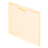 Manila File Jacket, 1" Expansion, Letter Size, Box of 50